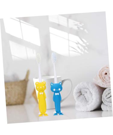Beavorty 4 Sets Cartoon Toothbrush Toys for Kids - Soft Infant Toothbrushes | Children's Dental Care Essentials - Buy Online on GoSupps.com