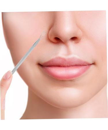 CANIGHT 7pcs Double-headed Extrusion Ring Blackhead Tool Comedone Needle Blackhead Cleaner Stainless Steel - Buy Online on GoSupps.com