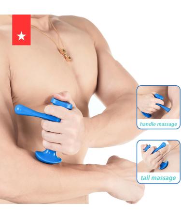 3-Piece Deep Tissue Massage Tool Set | Trigger Point Therapy for Back Neck Arms & Legs | Comfortable Thumb Protection - Buy Online on GoSupps.com