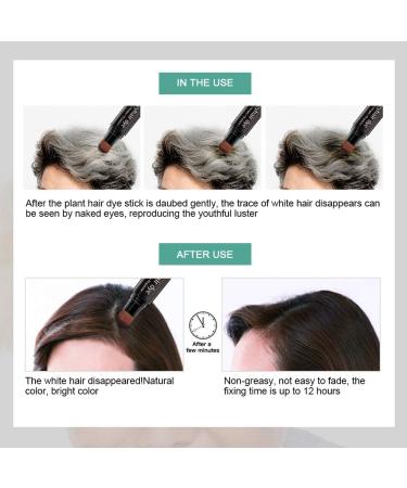 20ml Disposable Hair Dye Pen - Instant Dark Brown Hair Coverage for Men & Women | Unisex Hair Color Solution - Buy Online on GoSupps.com