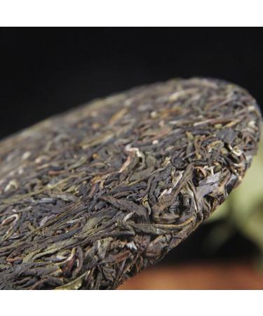 HELLOYOUNG 357g Galette de th Pu-erh compress bio chinois du Yunnan Bingdao Un th vert traditionnel fabriqu la main avec un arri re-go t l g rement sucr Th pu-erh - Buy Online on GoSupps.com