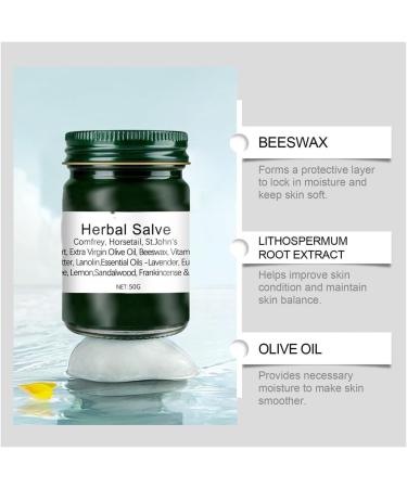 Organic Comfrey Salve for Bone Healing | Herbal Relief - 1pc | Shop Internationally - Buy Online on GoSupps.com