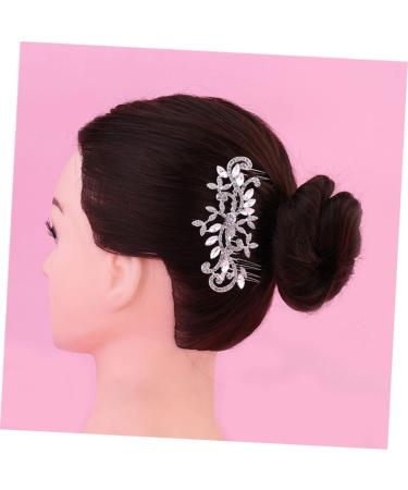 Hair Clip Headband Women Rhinestone Headwear 3pcs Headwear Tiara Rhinestone Comb Women Headpiece - Buy Online on GoSupps.com