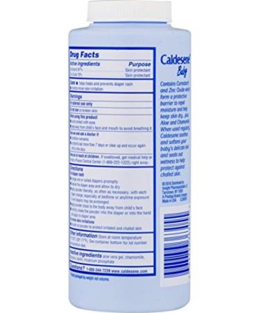 Caldesene Baby Cornstarch Powder with Zinc Oxide 5 Oz - Pack of 6 - Buy Online on GoSupps.com