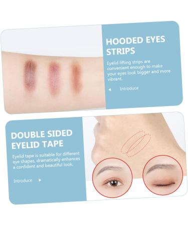 FRCOLOR 2 Sets 2 Sided Tape Invisible Double Eyelid Sticker Eyelid Lifter Strips Eyelid Tape for Hooded Eyes Invisible Eye Lid Tape Eyelid Strips Double Eyelid Tape Chinese Style Glue - Buy Online on GoSupps.com