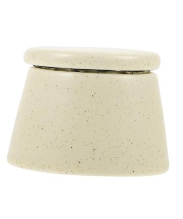 Beaupretty Nail Dappen Dish Japanese Manicure Brush Cup Nail Liquid Holder Ceramic Nail Dish Cups Dappen Dish for Acrylic Nails Nail Cups Manicure Nail Cup With Cover Crystal Liquid Ceramics