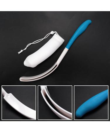 Dciustfhe Rear Shower Brush - Easy Reach Body Brush with Non-Slip Handle for Ultimate Shower Comfort - Buy Online on GoSupps.com