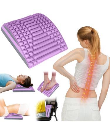 Align neck and back extensor back extensor and neck stretcher for Neck Stretch & Relax versatile back and neck stretcher to relieve neck pain & back pain back massage purple - Buy Online on GoSupps.com