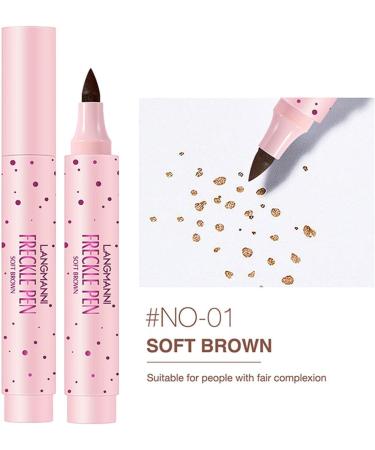 Freckles Makeup | Freck for Natural-Looking Freckles Highly Pigmented Nib Smooth Colour Freck for Beauty Enthusiasts Pochy 01 - Buy Online on GoSupps.com