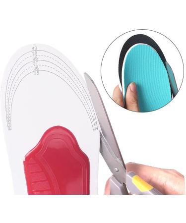 Arch Support Orthopedic Insoles Plantar Fasciitis Relief Arch Support Shoe Inserts Insoles for Flat Feet Shock Absorption Comfortable Insoles Large - Buy Online on GoSupps.com
