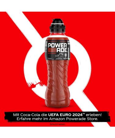 Buy Powerade Wild Cherry Sports Drink - Low-Calorie Electrolyte Beverage (12 x 500 ml) - Stylish Disposable Bottles - Best International Shipping - Buy Online on GoSupps.com