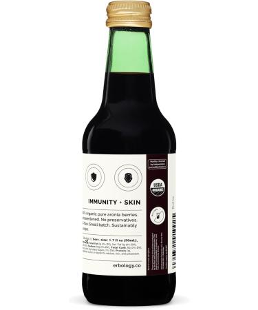 Jus d'Aronia Bio 250ml - 100% Aronia - Riche en Anthocyanes - Pour une Belle Peau - Buy Online on GoSupps.com