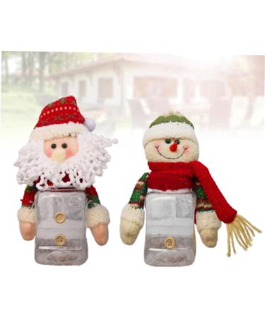 Healeved 2pcs Box Candy Jar Xmas Kids Creative Candy Container Candy Box Decorative Items Elder - Buy Online on GoSupps.com