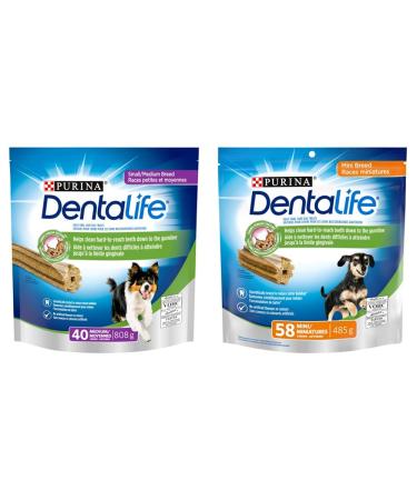 DentaLife Daily Oral Care Dental Dog Treats for Small Medium + Mini Breed Dogs