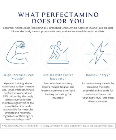 BodyHealth PerfectAmino XP Strawberry - Best Pre/Post Workout Recovery Drink - 30 Servings - Energy Supplement with 8 Essential Amino Acids - 50% BCAAs - 100% Organic - 99% Utilization - Buy Online on GoSupps.com