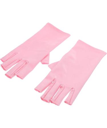 FRCOLOR 4 Pairs Nail Gloves Uv Shield Mittens Nail Art Gloves Nail Molding Gel Nail Art Salon Gloves Moisturizing Gloves Anti-uv Gloves for Gel Nail Lamp Nail Supplies Manicure Spandex - Buy Online on GoSupps.com