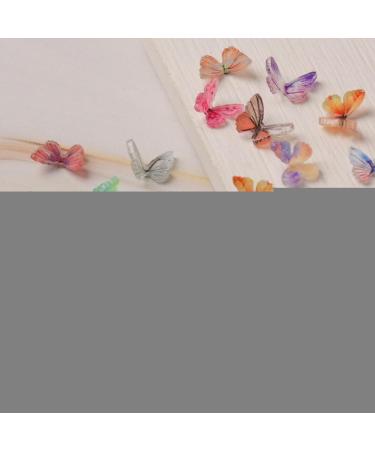 ButterflyNail Charm Animal Nail Charm Set 3D Resin Accessories Cute Animal Shape Nail Decor Nail Charm with Adorable Animal Designs for Women Girls Ladies Nail Decorations - Buy Online on GoSupps.com