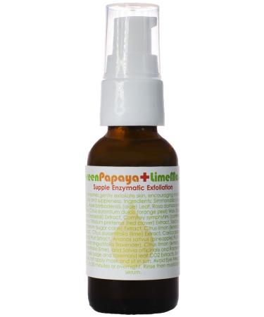 LIVING LIBATIONS - Organic/Wildcrafted Green Papaya & Lime AHA Mask (1 oz / 30 ml)