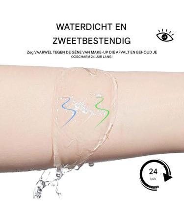 Liquid Eye Liner Eye Liquid LinerColored Neon Liquid Eyeliners Pen 8x Eye Liner Long Lasting Waterproof Smudge Resistance for Women - Buy Online on GoSupps.com