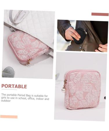 Shop Hapinary Women's Bandage Bags | Large Capacity Menstrual Tapes Container for Travel | Stylish & Functional Women's Period Bag - Buy Online on GoSupps.com