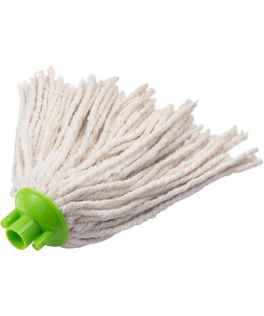 Jazooli 10-Pack Green Mop Heads Replacement for Wet & Dry Cleaning - Household and Commercial Use | Heavy Duty, Colour Coded Yarn Floor Mops - Buy Online on GoSupps.com