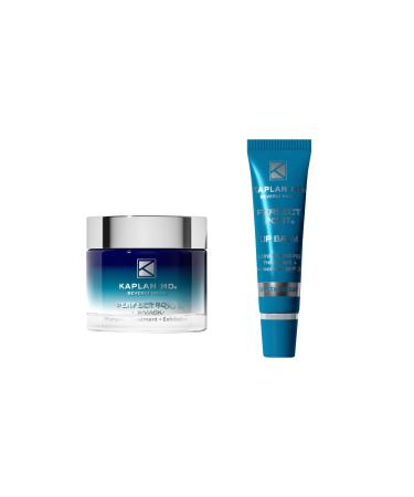 Perfect Pout XL - Full Size Lip Mask + Lip Balm Set (Shade: Crystal Clear)
