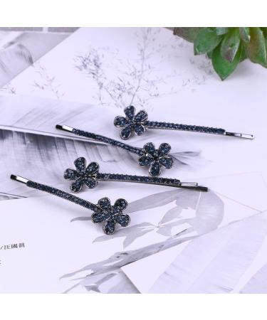 FRCOLOR 6 Pairs Elegant Hairpin Girls Hairpin Bling Hair Pins Rhinestone Hair Barrettes Decorative Hair Clips Hair Barrettes for Women Diamonds Hair Clips Partition Folder Antique Miss - Buy Online on GoSupps.com