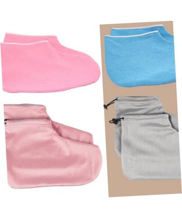 Mikinona 2 Pair Thermal Insulation Foot Cover Light Beauty Salon Atletefoot Treatment Wax Foot Covers Moisturizing Foot Bags Cotton Foot Strap Heat-retainting Foot Cover - Buy Online on GoSupps.com