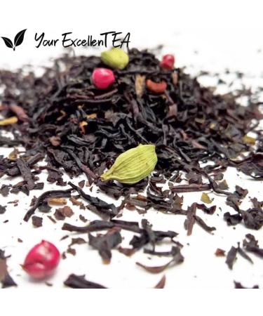 Earl Grey Spicy 200g - Premium Loose Leaf Black Tea with Bergamot Oil | Resealable Pouch - Buy Online on GoSupps.com