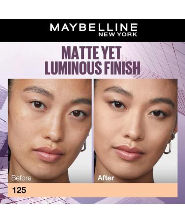 M-aybelline New York Super Stay Lumi Matte Liquid Foundation 30 HR Long Lasting yet Lightweight 125 35ml - Buy Online on GoSupps.com