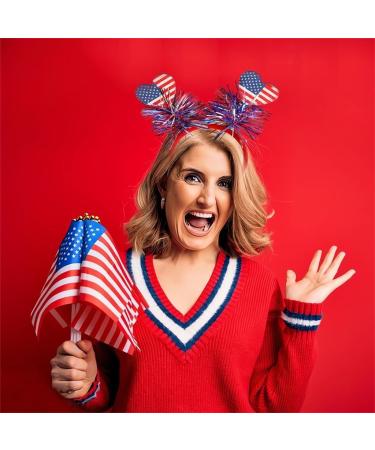 hgnxa 4th July Hair Hoop Headwear for Independence Day Headband American Head Boppers American Theme Independence Day - Buy Online on GoSupps.com