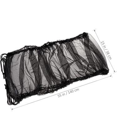 POPETPOP Bird Cage Cover Seed Catcher - Nylon Mesh Net Cover Skirt Guard in Black - Buy Online on GoSupps.com