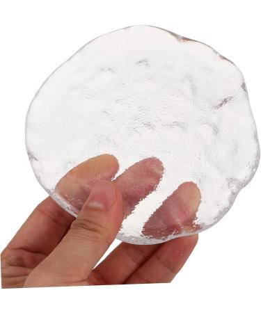  OFFIGAM Nail Palette Nail Art Palette Nail Polish Mixing Plate Transparent Nail Palette Portable Nail Palette Plastic Nail Palette Travel-Friendly Nail Palette Glass Palette Glass Transparent - Buy Online on GoSupps.com