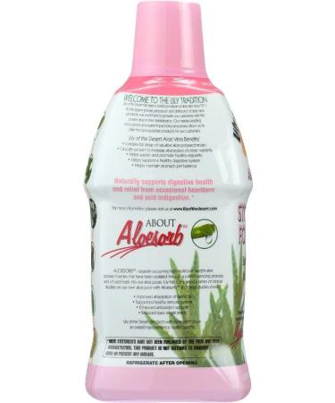 Lily Of The Desert Aloe Herbal Stomach Formula 32 Fluid Ounce - Pack of 2 32 Fl Oz (Pack of 2) - Buy Online on GoSupps.com