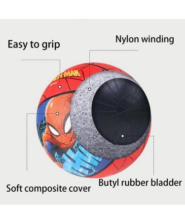 Vindny Youth Basketball Size 5 - Ideal for Indoor and Outdoor Games - Boys and Girls Red Basketball - Buy Online on GoSupps.com