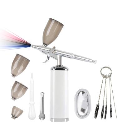 I-BEAUTEE 27PSI Wireless Portable Airbrush Kit | Rechargeable Cordless Mini Airbrush for Barber, Painting, Nail Art, Makeup & Tattoo - Black - Buy Online on GoSupps.com