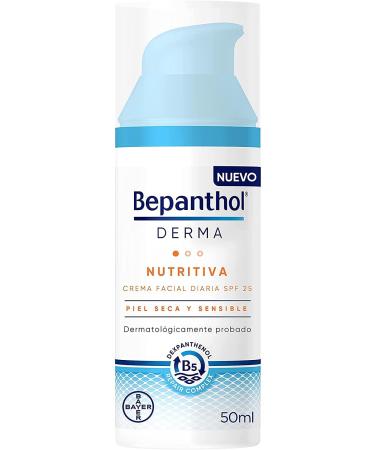 Bepanthol Bepanthol Derma Nutritive Day Moisturizing Face Cream with SPF25 Dry and Sensitive Skin 50 ml