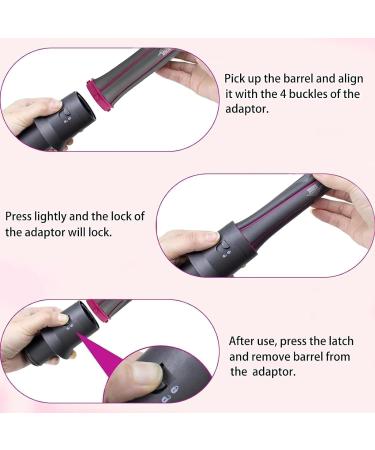 Hair Curling Attachments Part with Adapter for Dyson Hair Dryer Converting to Dyson Airwrap Hair Styler - Buy Online on GoSupps.com