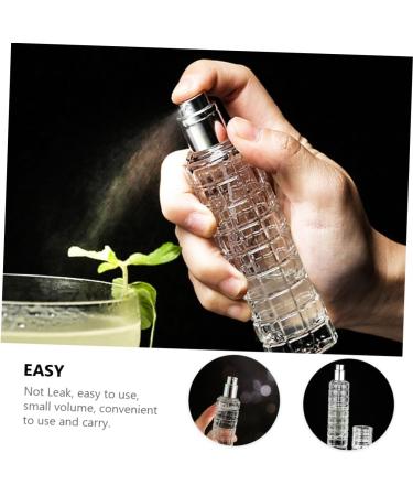 JITEM 30ml/1.0oz Clear Empty Perfume Atomizer Refillable Glass Spray Bottle Travel Cologne Bottle Dispenser Fine Mist Perfume Bottle 30 ml Gold - Buy Online on GoSupps.com