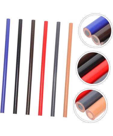Healeved 6pcs Eyebrow Pencil Lip Liner Set Eyebrow Liner Makeup Pens Fine Eyebrow Pen Face Stuff Wooden - Buy Online on GoSupps.com