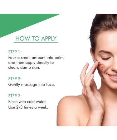 Dermanat Charcoal Scrub with Activated Charcoal Aloe Vera and Collagen | Deep Clean exfoliating scrub | For all skin types | 4 Fl Oz - Buy Online on GoSupps.com