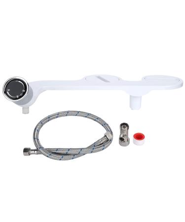 Fresh Water Sprayer G1/2 Inch Thread WC Bidet Seat Attachment Cold Water Spray Double Nozzle Non Electric Sprayer