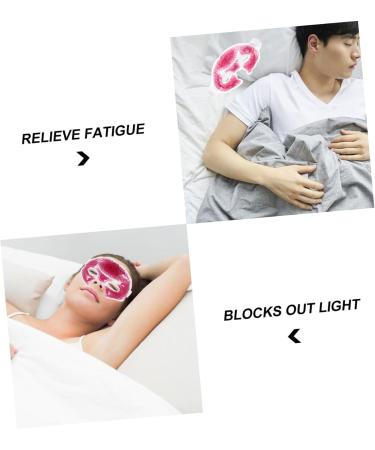 Fomiyes 3PC PVC Shading Mask | Gel Eye Pads & Sleep Mask | Cold Compression Eye Care - Buy Online on GoSupps.com