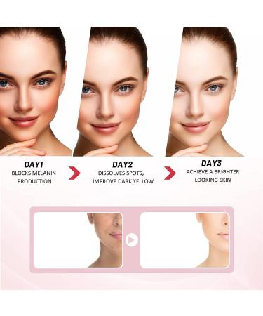 HSJJ 3 Day Kojic Acid Whitening Moisturizing Cream Dark Spot Corrector Cream Kojic Acid Cream Skin Lightening Cream Skin Bleaching Cream for Face and Body 2pcs - Buy Online on GoSupps.com