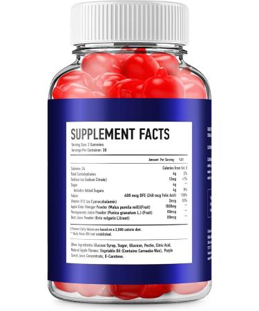 Quick Keto ACV Gummies - Advanced Formula for Faster Results (60 Gummies) - Buy Online on GoSupps.com