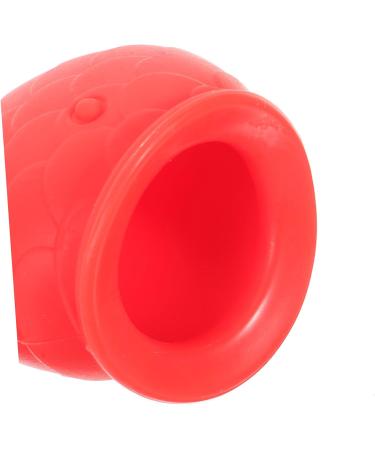 LALADEFIEE 2pcs Silicone Fish Lip Filler (red) Lip Suction Plumping Tool Lab Lip Plumping Tool Lips - Buy Online on GoSupps.com