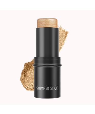 Highlighter Stick Mineral Cream Contour Stick Enhance Eomplexion And Stereo Feeling Waterproof And Sweatproof Oil-control (#03 MULTI SPECULAR HIGHLIGHT 6 g) #03 Multi Specular Highlight 6 g (Pack of 1)