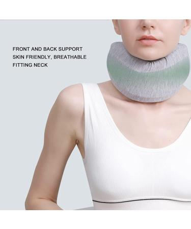 Safwel Halskrause Neck Support & Pain Relief Bandage - Stabilize Vertebrae with Comfort - Buy Online on GoSupps.com