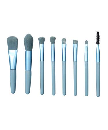 With Wooden 8 Brush Handle Brushes Soft Full Mini Makeup Set Of Set Brush Hard Candy Makeup (Color : B Size : One Size) One Size B