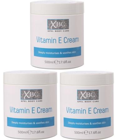 XPEL XBC Vitamin E Cream 500 ml Pack of 3
